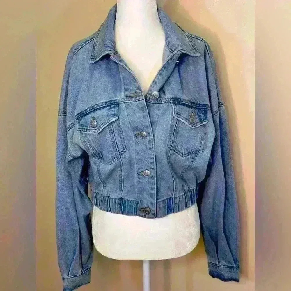 80s Style Jeans Jacket